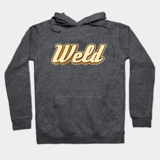 Weld typography Hoodie